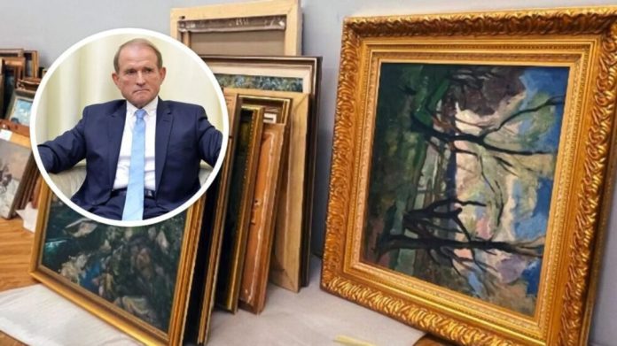 Арештовані картини родини Медведчука передадуть до музею