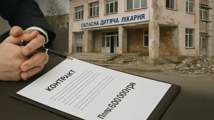 Будівельна компанія з боргами отримала 600-мільйонний підряд на реконструкцію лікарні в Миколаєві