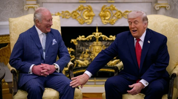 Чарльз III пожартував над Дональдом Трампом під час офіційного візиту до США