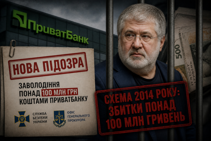 Нова підозра для Коломойського: слідство викрило схему на понад 100 млн грн з ПриватБанку