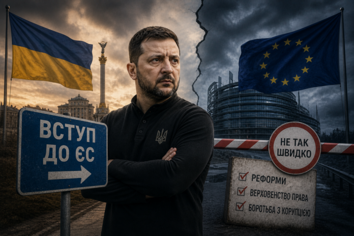 Зростаюча напруга між Україною та ЄС через темпи реформ та вступу