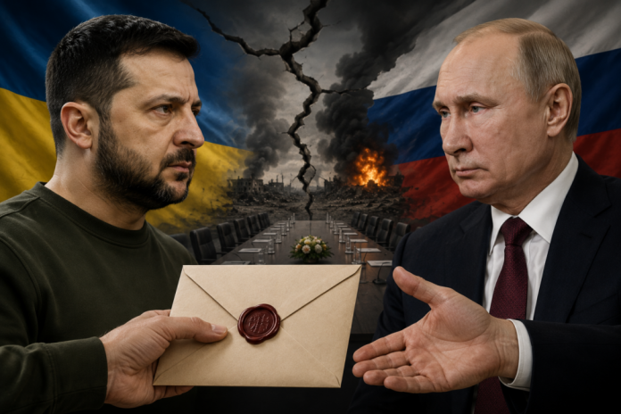 Зеленський закликав Путіна до миру: історичний лист з пропозицією зустрічі та припинення вогню