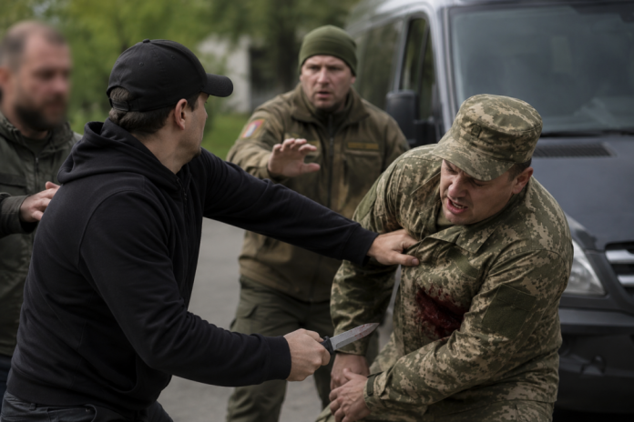 Конфлікт на Вінниччині: чоловік поранив військовослужбовця під час перевірки документів