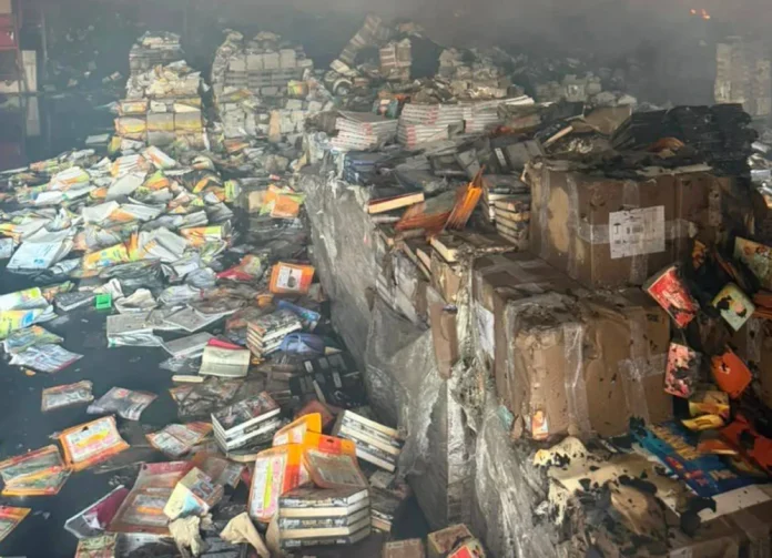 В Харкові знищено мільйони книжок внаслідок російської атаки